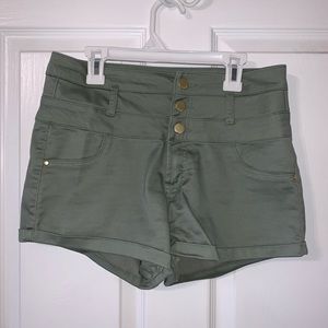 refuge High Waisted Jean Shorts